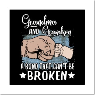 Grandma And Grandson A Bond That Can't Be Broken Posters and Art